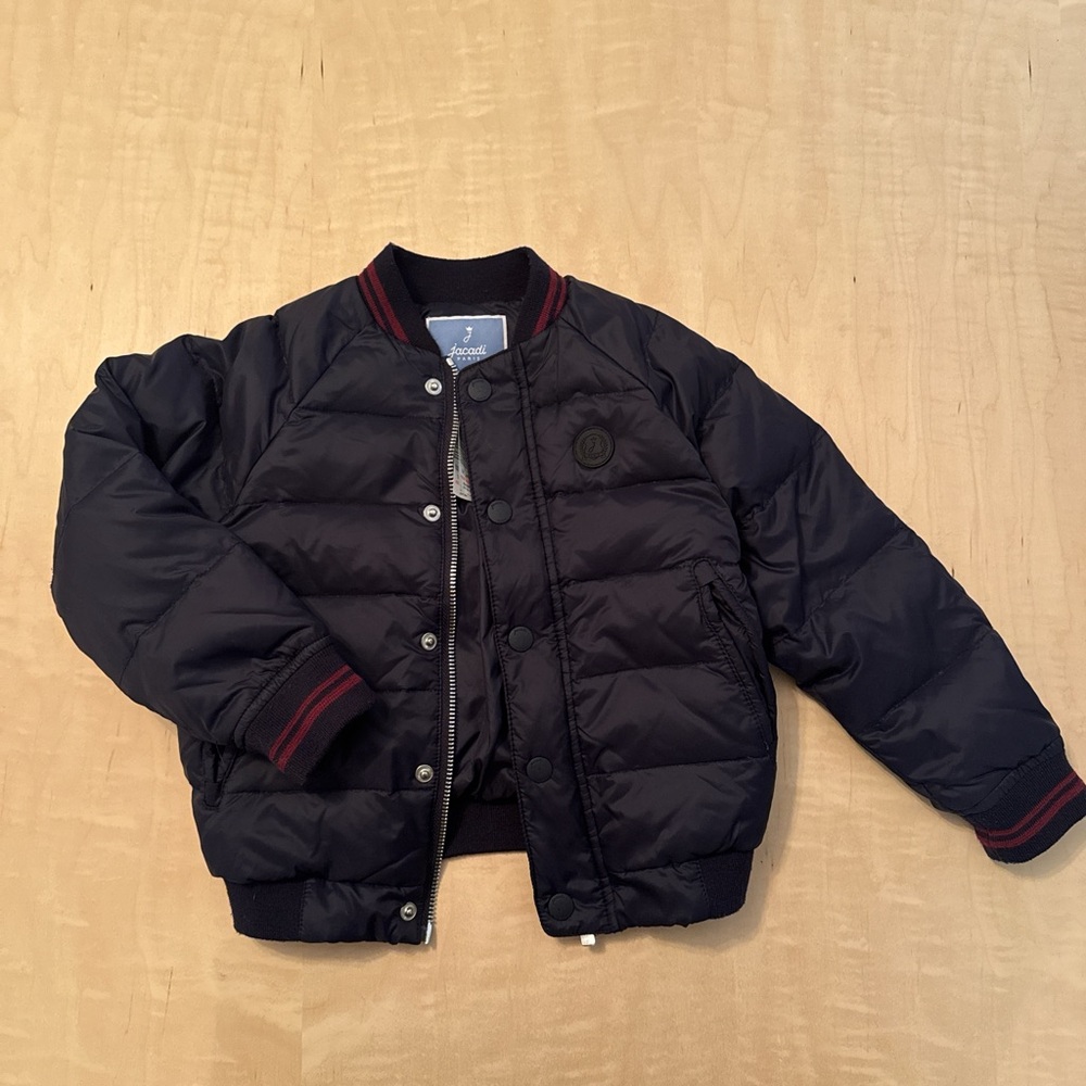Jacadi Navy Puffer Jacket size 4T